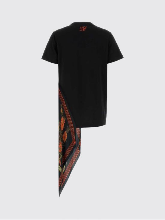 26SS 블루마린 반팔 티셔츠 2T132A F9904 Black - BLUMARINE