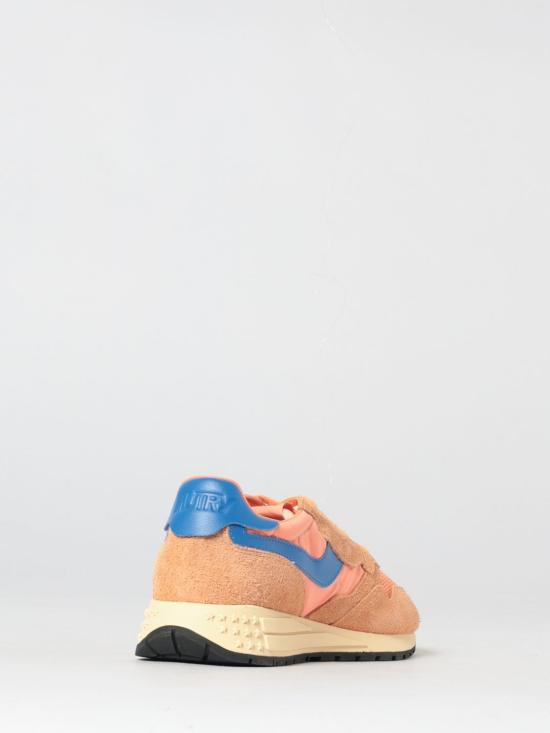 26SS 오트리 릴윈드 로우 나일론 스웨이드 스니커즈 WWLMUT38 Orange - AUTRY