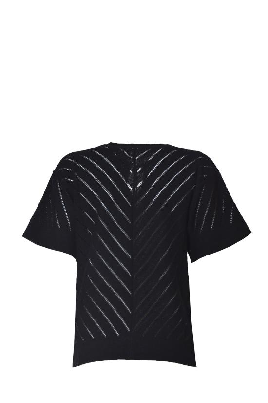 26SS 질샌더 반팔 티셔츠 JSPU754056WUY25408 001 Nero - JIL SANDER