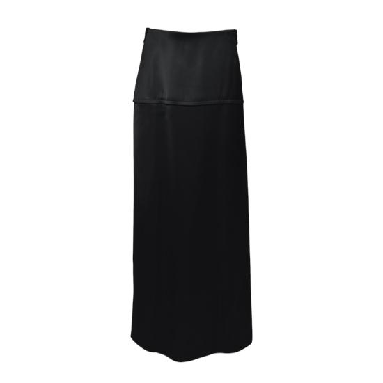 26SS 질샌더 미디 스커트 J01MA0153J65289 001 Nero
