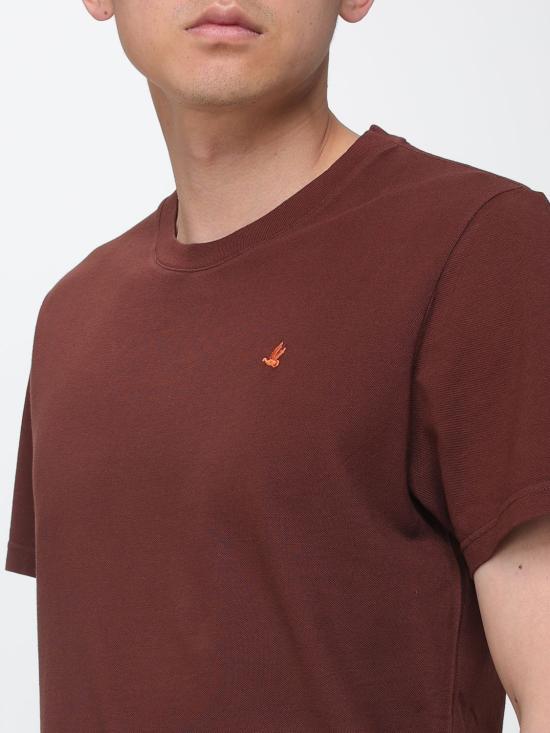 26SS 브룩스 필드 반팔 티셔츠 200A A001 0986 Brown - BROOKSFIELD