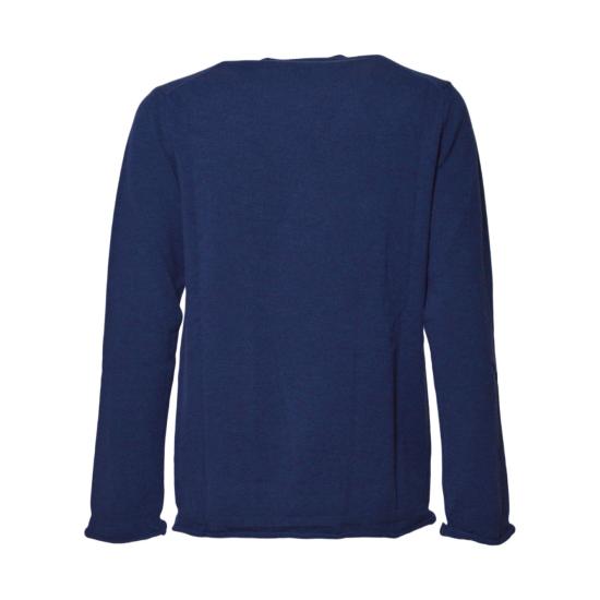 26SS 꼼데가르송 라운드 넥 울 스웨터 FPN007W25 BLUE Blu navy - COMME DES GARCONS