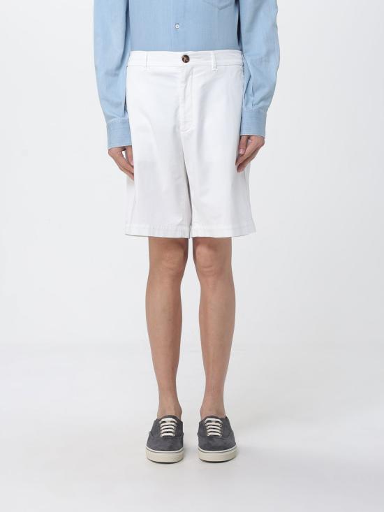 26SS 브루넬로 쿠치넬리 숏팬츠 M289LU0010 C2200 White