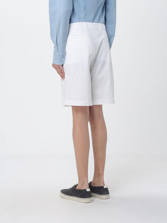 26SS 브루넬로 쿠치넬리 숏팬츠 M289LU0010 C2200 White - BRUNELLO CUCINELLI
