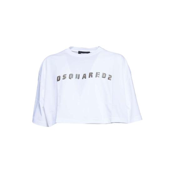26SS 디스퀘어드2 반팔 티셔츠 S72GD0547S24662 100 Bianco - DSQUARED2
