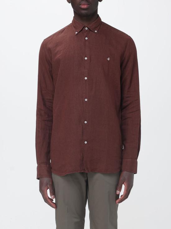 26SS 브룩스 필드 셔츠 202A S076 0986 Brown
