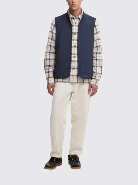 26SS 바버 베스트 MGI0324 NY71 Blue - BARBOUR