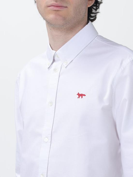 26SS 메종키츠네 셔츠 QM00426WC5062 P100 White - MAISON KITSUNE