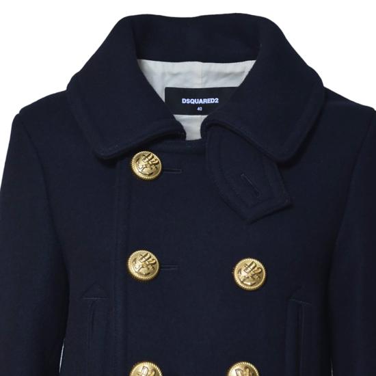 26SS 디스퀘어드2 코트 S75AM1147D35310 487 Blu notte - DSQUARED2