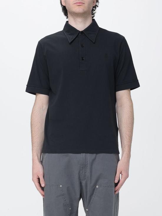 26SS MM6 메종마르지엘라 폴로 티셔츠 SH2GL0011M20108 900 Black