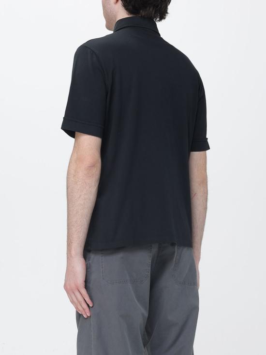 26SS MM6 메종마르지엘라 폴로 티셔츠 SH2GL0011M20108 900 Black - MM6 MAISON MARGIELA
