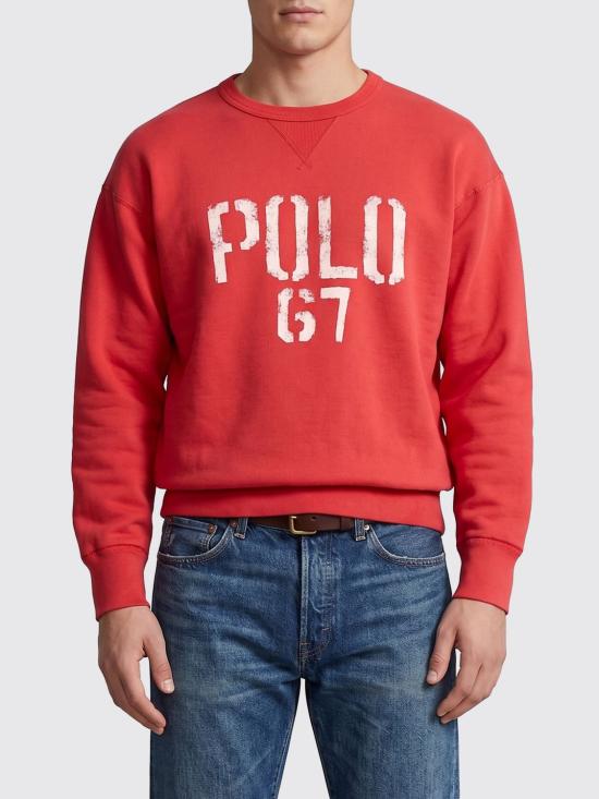 26SS 폴로 랄프로렌 긴팔 티셔츠 710B14576 003 Red