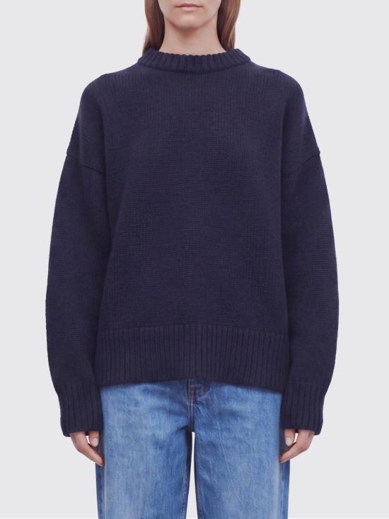 26SS 더로우 스웨터 325SY184 DRN Navy