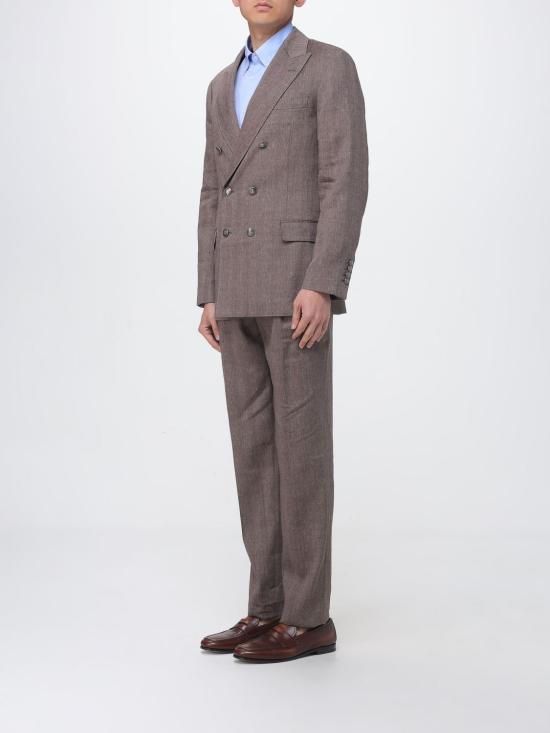 26SS 브루넬로 쿠치넬리 수트 세트 MZ408LDPH2 C009 Brown - BRUNELLO CUCINELLI