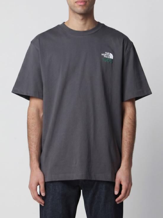 26SS 노스페이스 반팔 티셔츠 NF0A8GAH RHI Charcoal