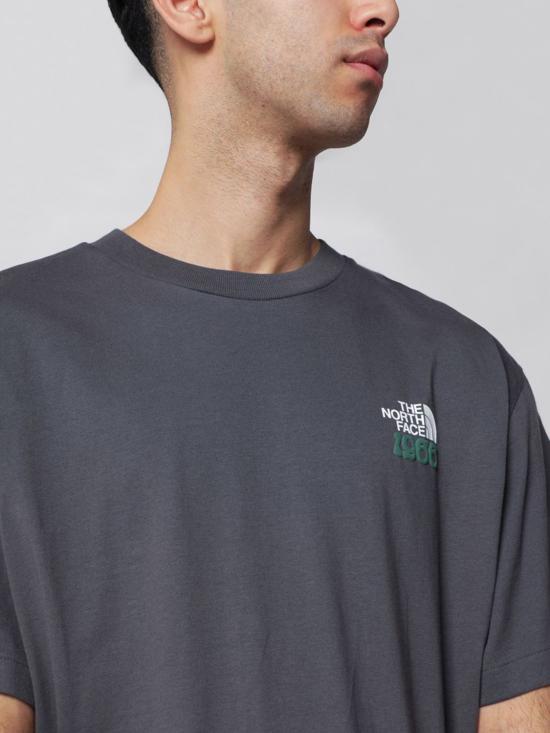 26SS 노스페이스 반팔 티셔츠 NF0A8GAH RHI Charcoal - NORTH FACE