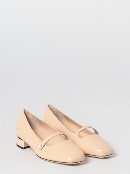 26SS 지미추 플랫 슈즈 ELISABALLERINAPAT MACARON Pink - JIMMY CHOO