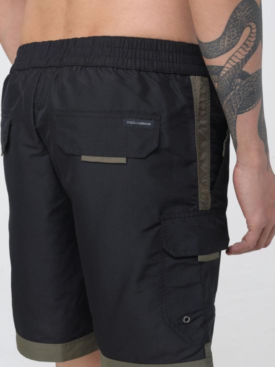 26SS 돌체앤가바나 스윔팬츠 M4F52TON0C8 N9853 Black - DOLCE & GABBANA