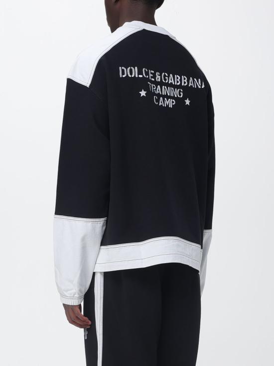 26SS 돌체앤가바나 긴팔 티셔츠 G9BZXTG7PPD N0000 Black - DOLCE & GABBANA