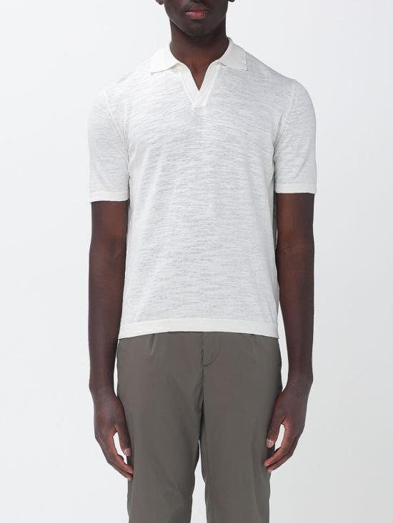 26SS 브룩스 필드 폴로 티셔츠 203C D016 9149A White