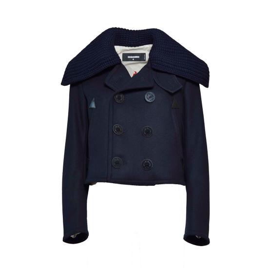 26SS 디스퀘어드2 코트 S75AM1061S53003 524 Blu notte - DSQUARED2