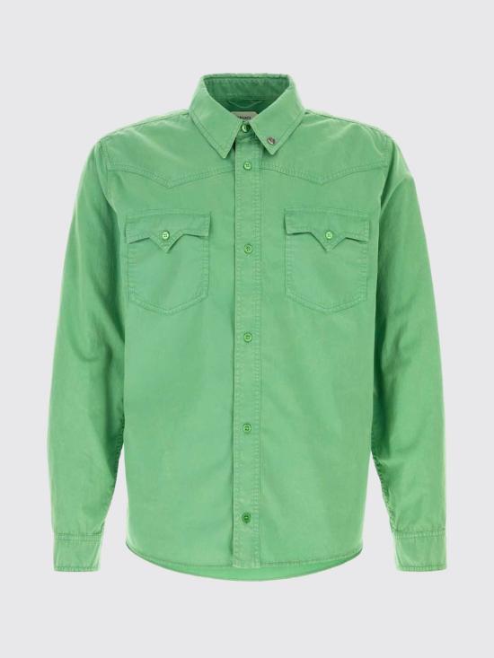 26SS 베르사체 셔츠 10239791A18185 1G250 Green - VERSACE