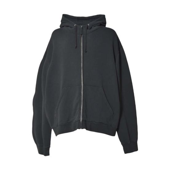 26SS 마르지엘라 뉴메릭 로고 후드 집업 S50HG0047M25017 969 Antracite