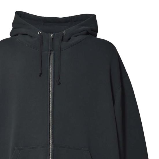 26SS 마르지엘라 뉴메릭 로고 후드 집업 S50HG0047M25017 969 Antracite - MAISON MARGIELA
