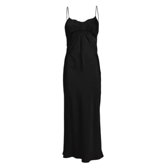 26SS 질샌더 미디 원피스 J04CT0116J65022 001 Nero