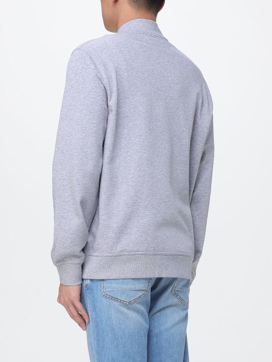 26SS 브루넬로 쿠치넬리 지퍼 디테일 테크노 코튼 플리스 MW8639072G C9300 Grey - BRUNELLO CUCINELLI
