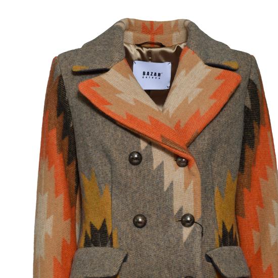 26SS 바잘 디럭스 코트 S9493400 345 Multicolour - BAZAR DELUXE