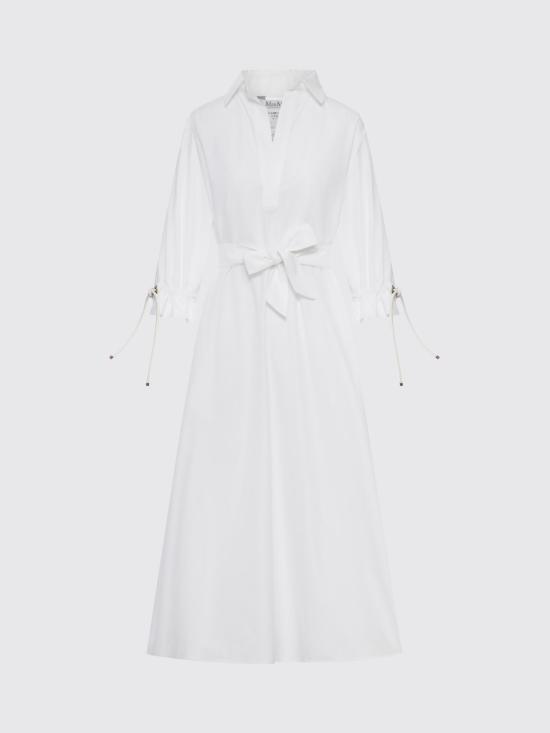 26SS 막스마라 롱 원피스 2611221152600 001 White - MAX MARA