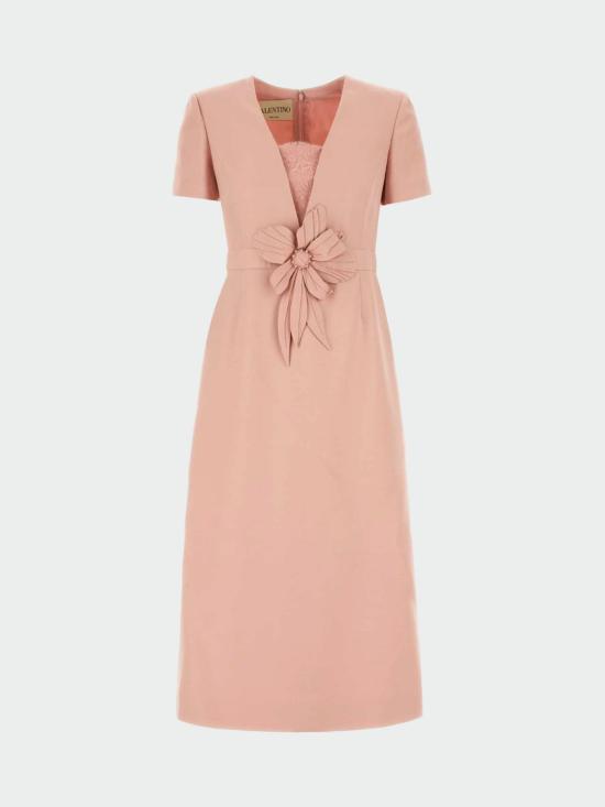 26SS 발렌티노 가라바니 롱 원피스 8B0VAKG51CF F8U Pink - VALENTINO GARAVANI