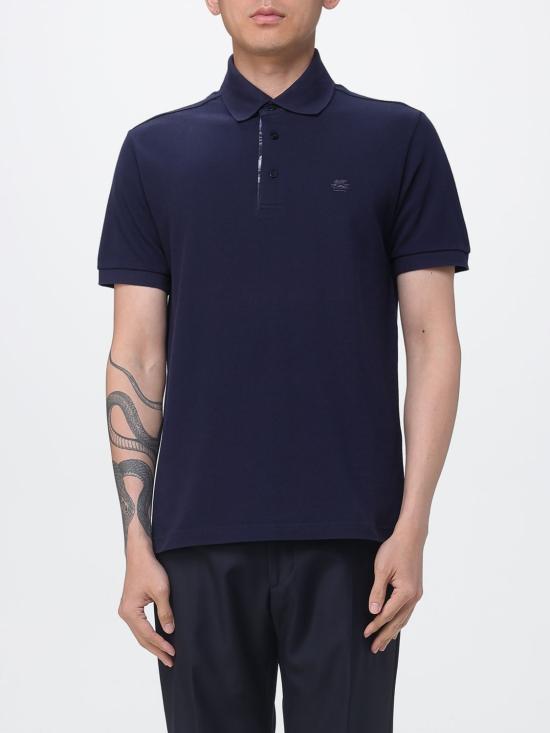 26SS 에트로 폴로 티셔츠 MRMD0005AJ264 B0387 Blue