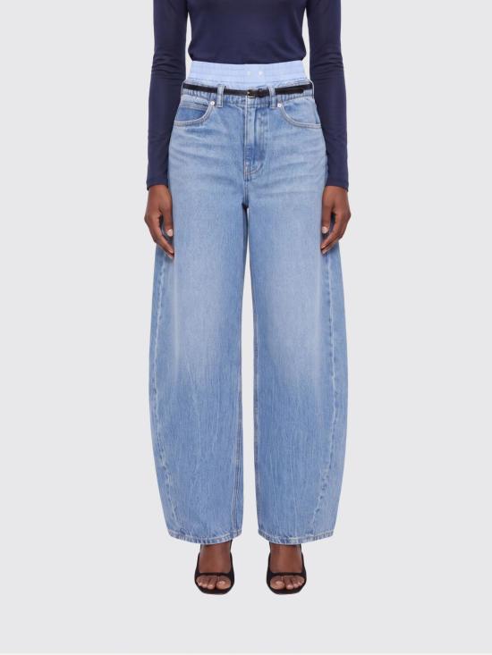 26SS 알렉산더 왕 데님 팬츠 4DC2264100 400C Blue