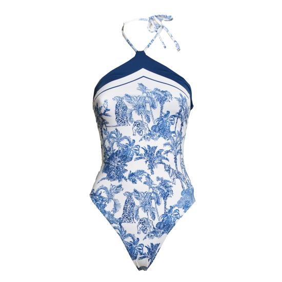 26SS 세인트바쓰 비치웨어 MRYE001 08719L01 Bianco blu