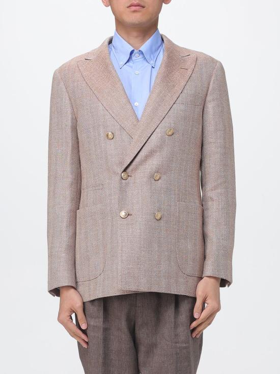 26SS 브루넬로 쿠치넬리 수트 자켓 MZ4077BBDG C068 Orange
