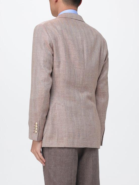 26SS 브루넬로 쿠치넬리 수트 자켓 MZ4077BBDG C068 Orange - BRUNELLO CUCINELLI