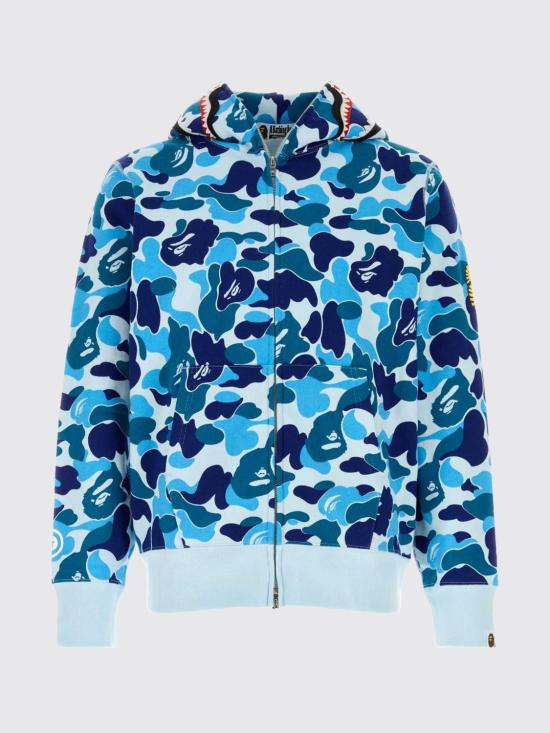 26SS 베이프 긴팔 티셔츠 001ZPM301008M Blue - BAPE