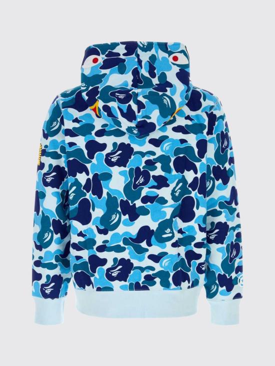 26SS 베이프 긴팔 티셔츠 001ZPM301008M Blue - BAPE