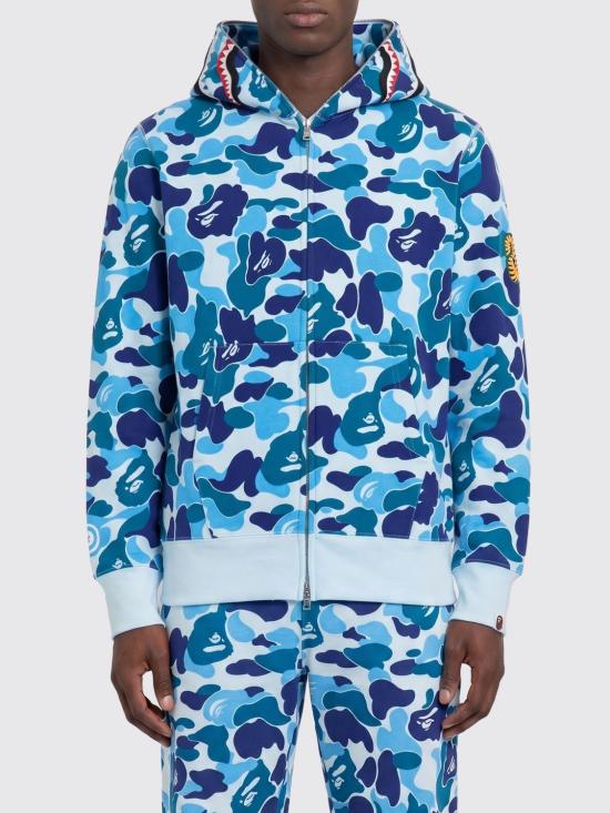 26SS 베이프 긴팔 티셔츠 001ZPM301008M Blue