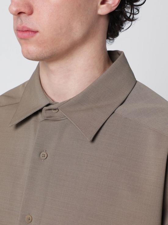 26SS 엔타이어 스튜디오 셔츠 ESSS26SR02242 6246 Brown - ENTIRE STUDIOS