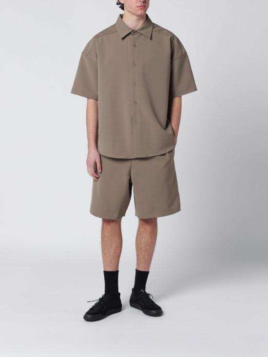 26SS 엔타이어 스튜디오 셔츠 ESSS26SR02242 6246 Brown - ENTIRE STUDIOS