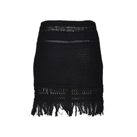 26SS 이자벨마랑에뚜왈 미디 스커트 JU0327FAC1L09E 01BK Nero - ISABEL MARANT ETOILE