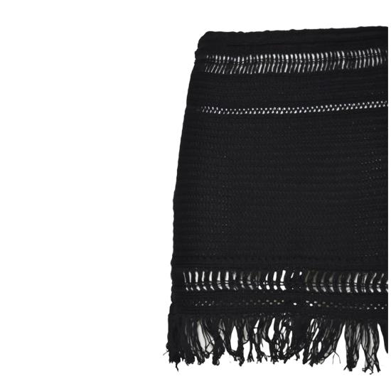 26SS 이자벨마랑에뚜왈 미디 스커트 JU0327FAC1L09E 01BK Nero - ISABEL MARANT ETOILE