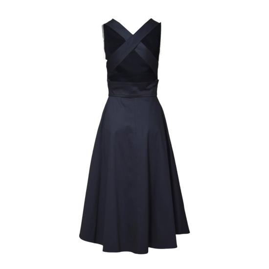 26SS 아스페시 미디 원피스 2938L107 10098 Blu notte - ASPESI