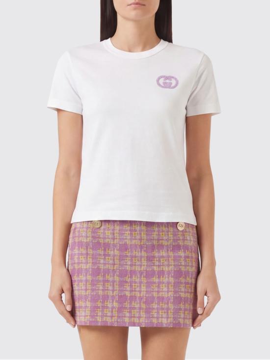 26SS 구찌 반팔 티셔츠 805285XJHQ3 9227 White