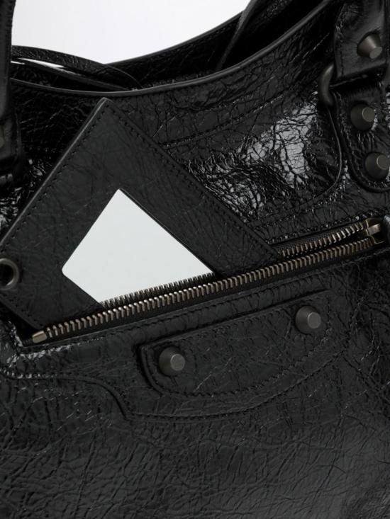 26SS 발렌시아가 토트백 8657602ACFH 1000 Black - BALENCIAGA