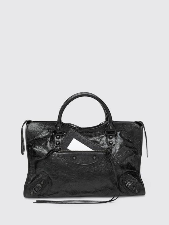 26SS 발렌시아가 토트백 8657602ACFH 1000 Black