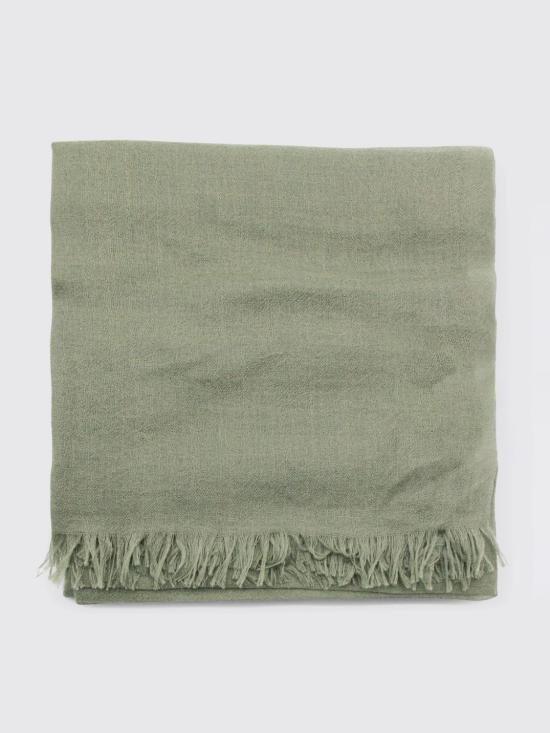 26SS 브루넬로 쿠치넬리 머플러/스카프 MSC924059 C3066 Green